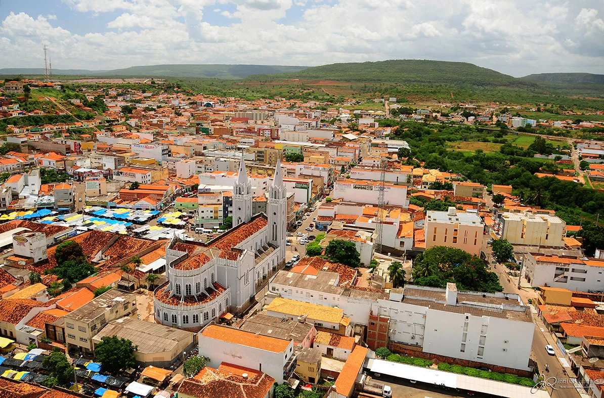 Vista aérea de Picos - Foto: Juscelino Reis